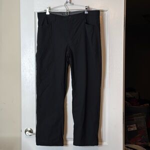 Eddie Bauer Men’s Fleece Lined Tech Pants Black 40 x 30